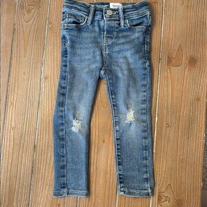Old Navy Rockstar Distressed Jeggings in Medium Blue Denim